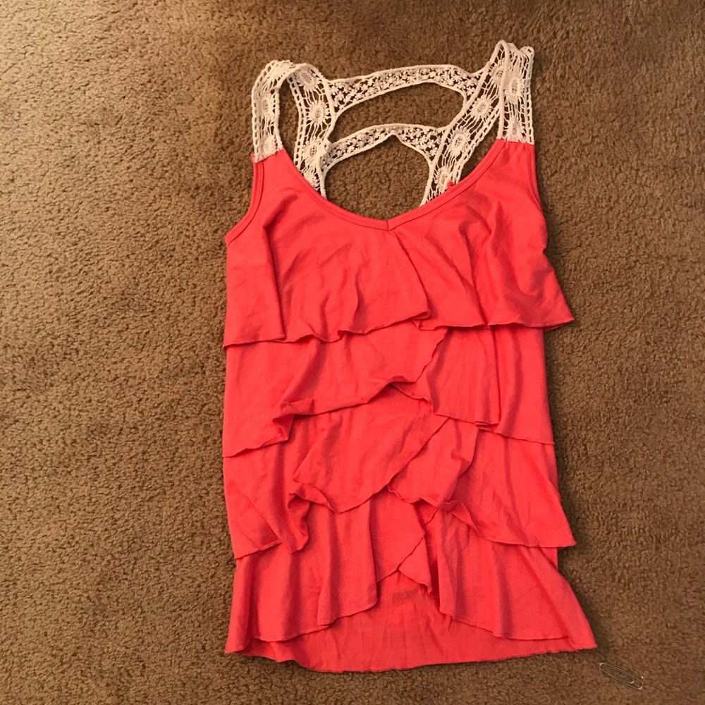 Pink cute top